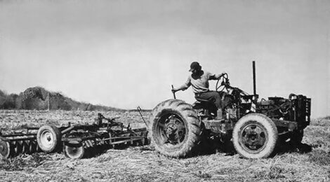 Bill Whitaker's Homemade Tractor Image